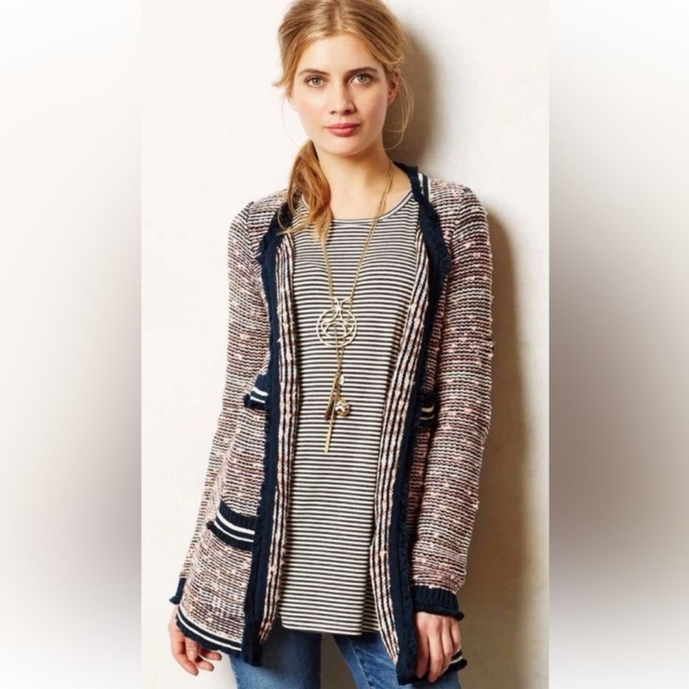 { Anthropologie } Grafton Cardigan By Moth Petite